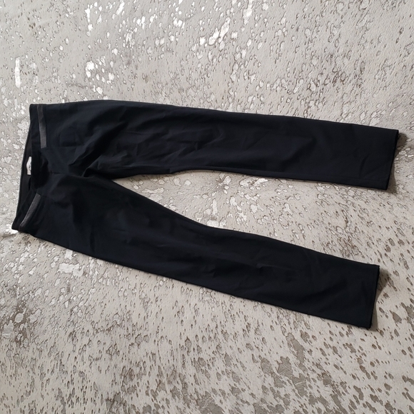 Helmut Lang Pant Leather Contrast Detail SzS - Picture 1 of 8